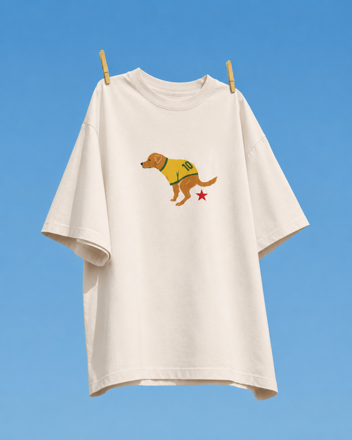 T-shirt Caramelo Patriota