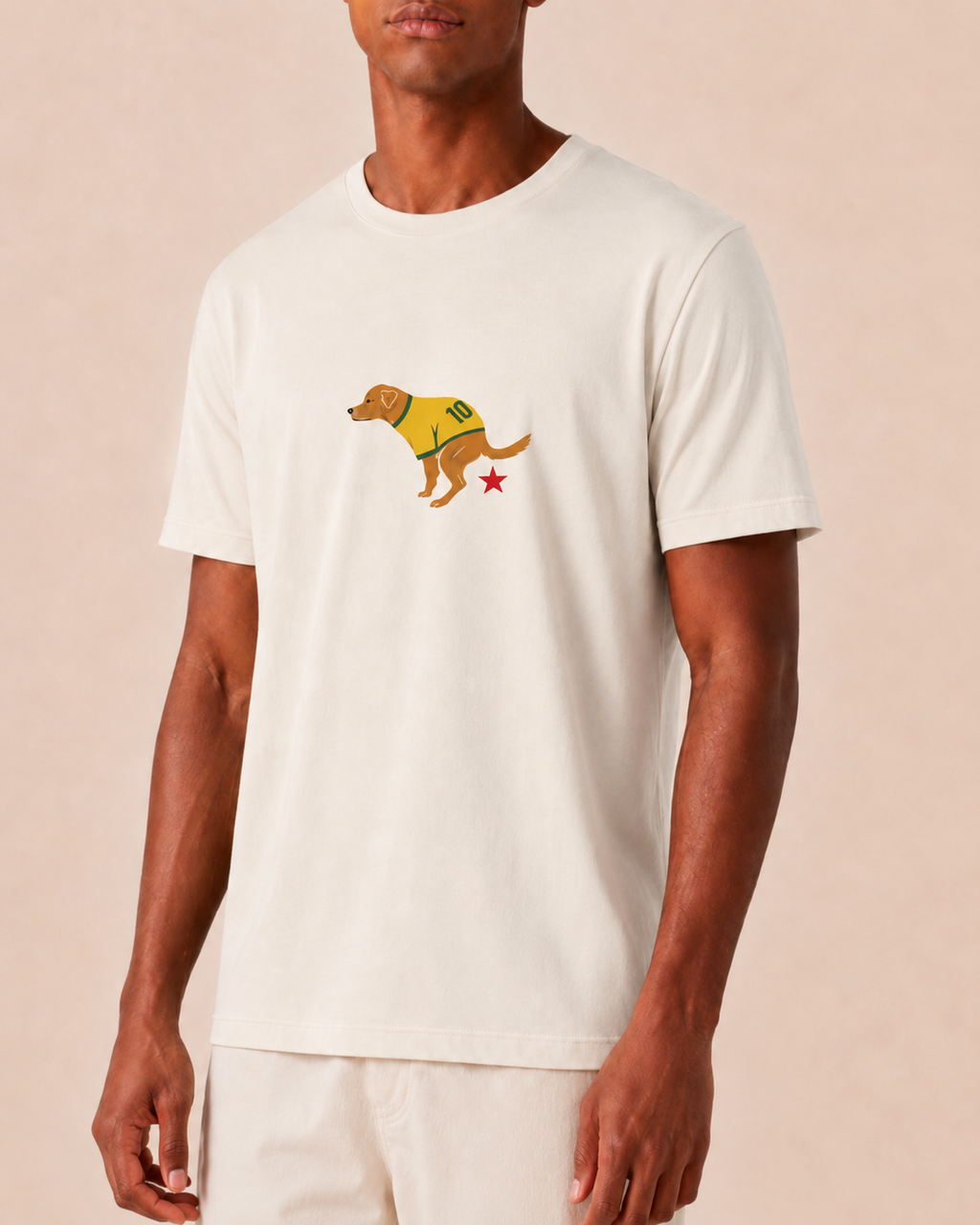 T-shirt Caramelo Patriota