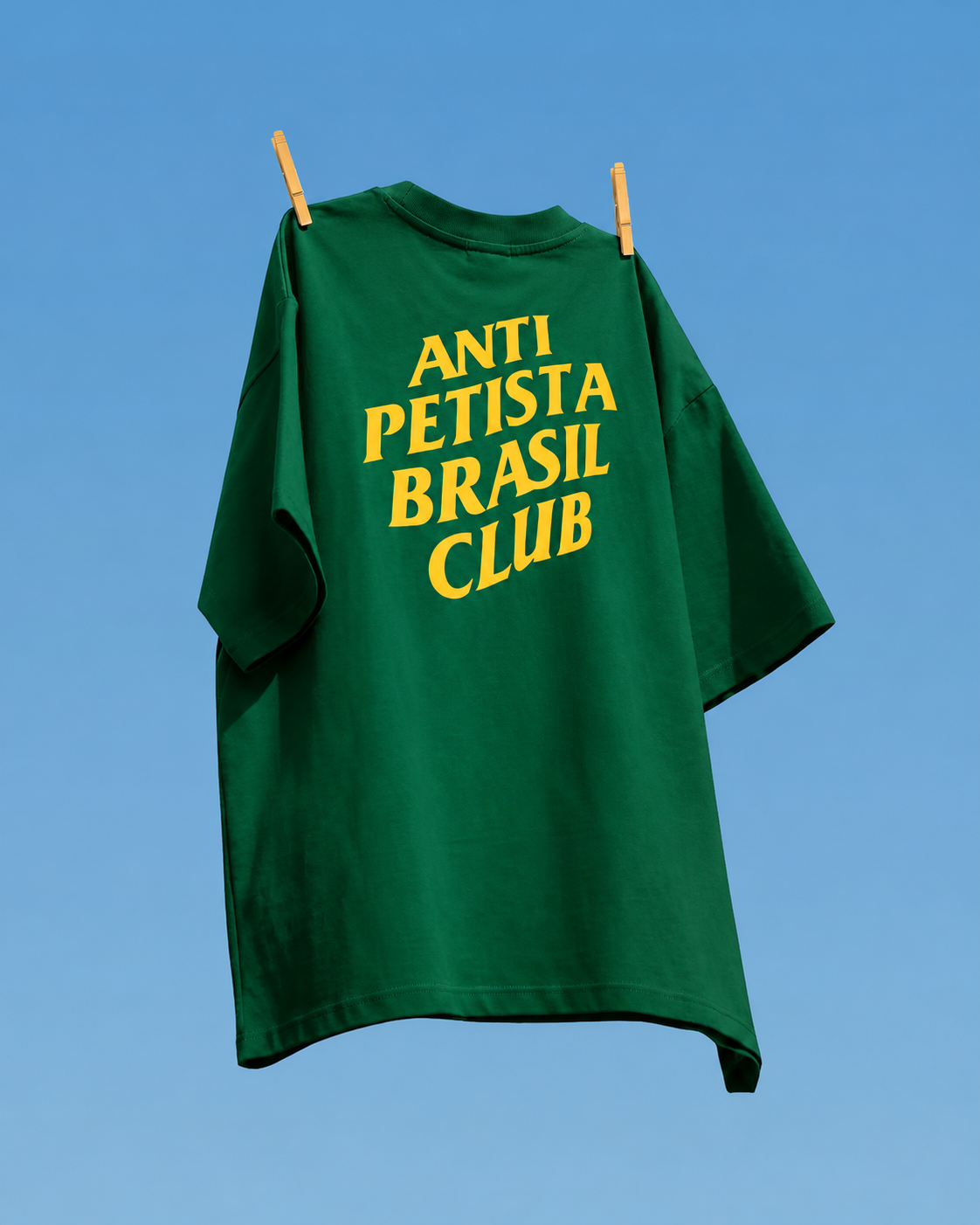 T-shirt Anti-Petista Brasil Club