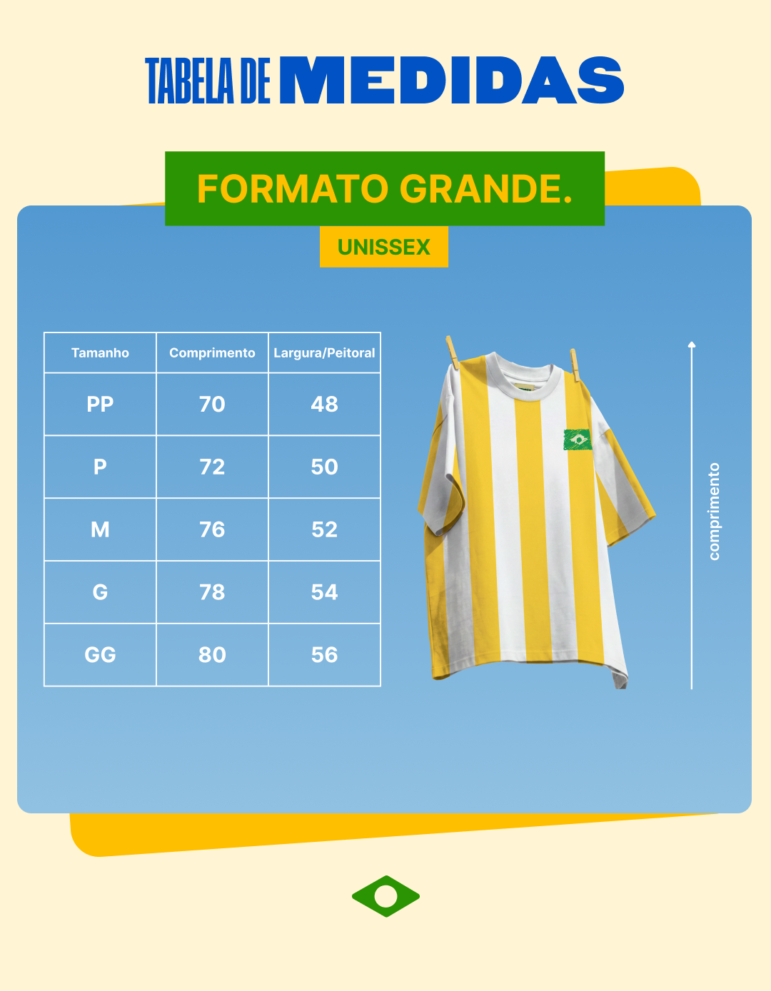 T-shirt Brasil!